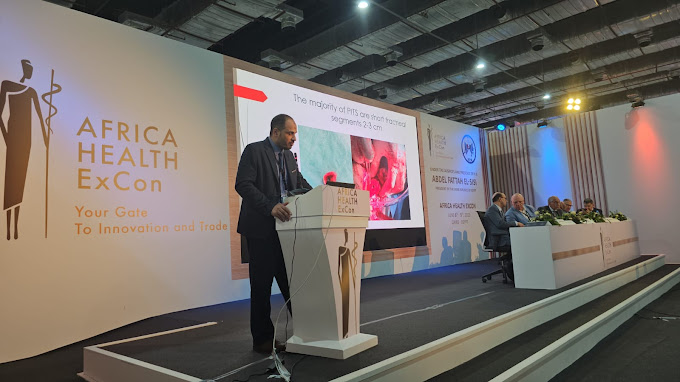 دكتور هاني حسن في مؤتمر أفريقيا الصحي - Dr. Hany Hassan at Africa Health ExCon Conference thoracic surgery